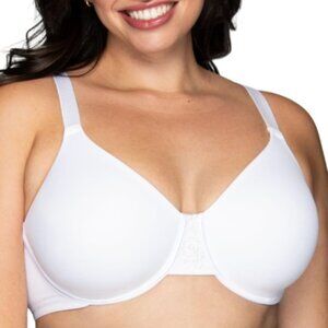 Vanity Fair Women's Beauty Back Smoothing Minimizer Bra Navy Size 34G